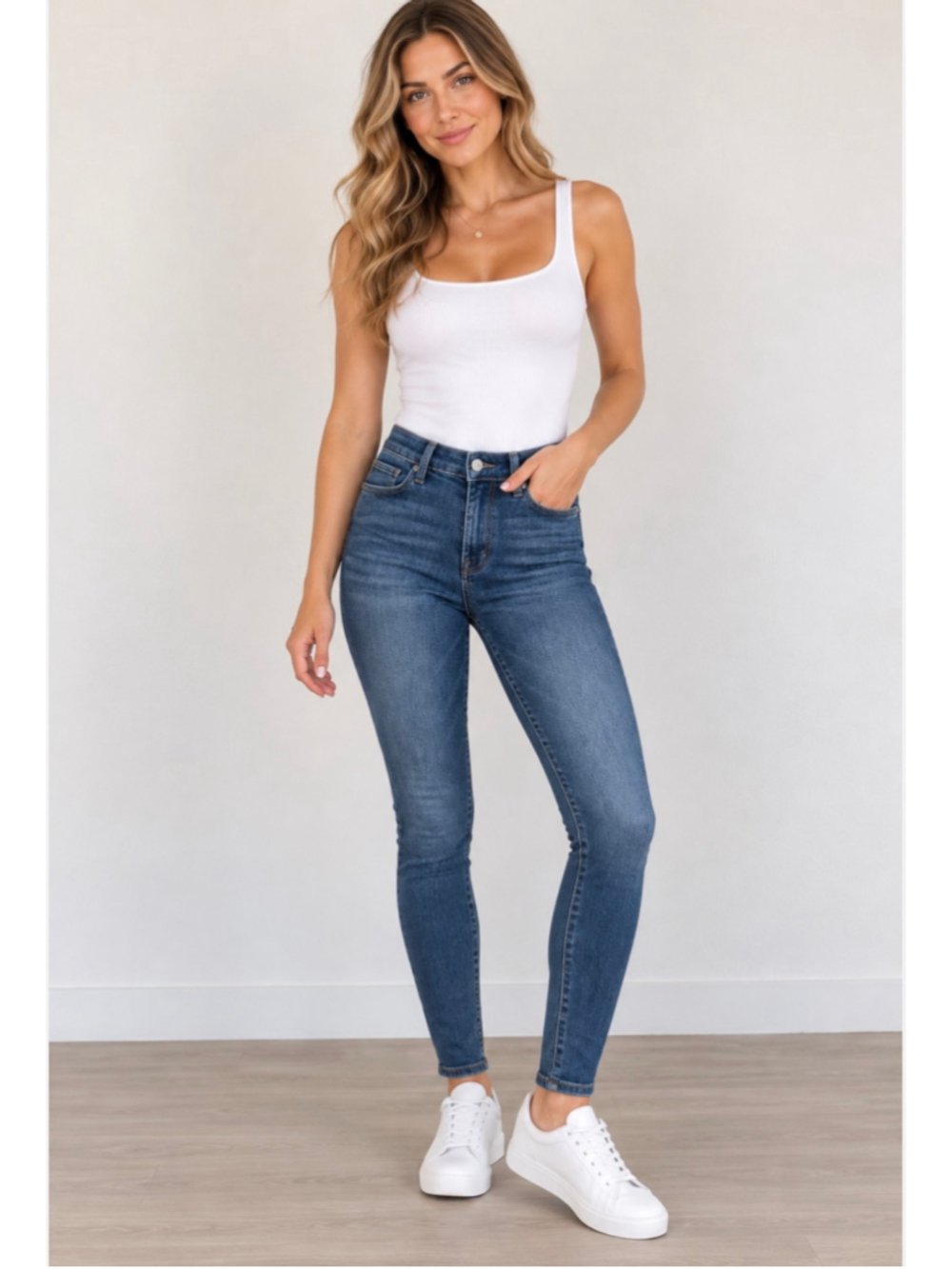 J Brand Maria High Rise Skinny Jeans Size 24 Dark Wash Stretch Denim